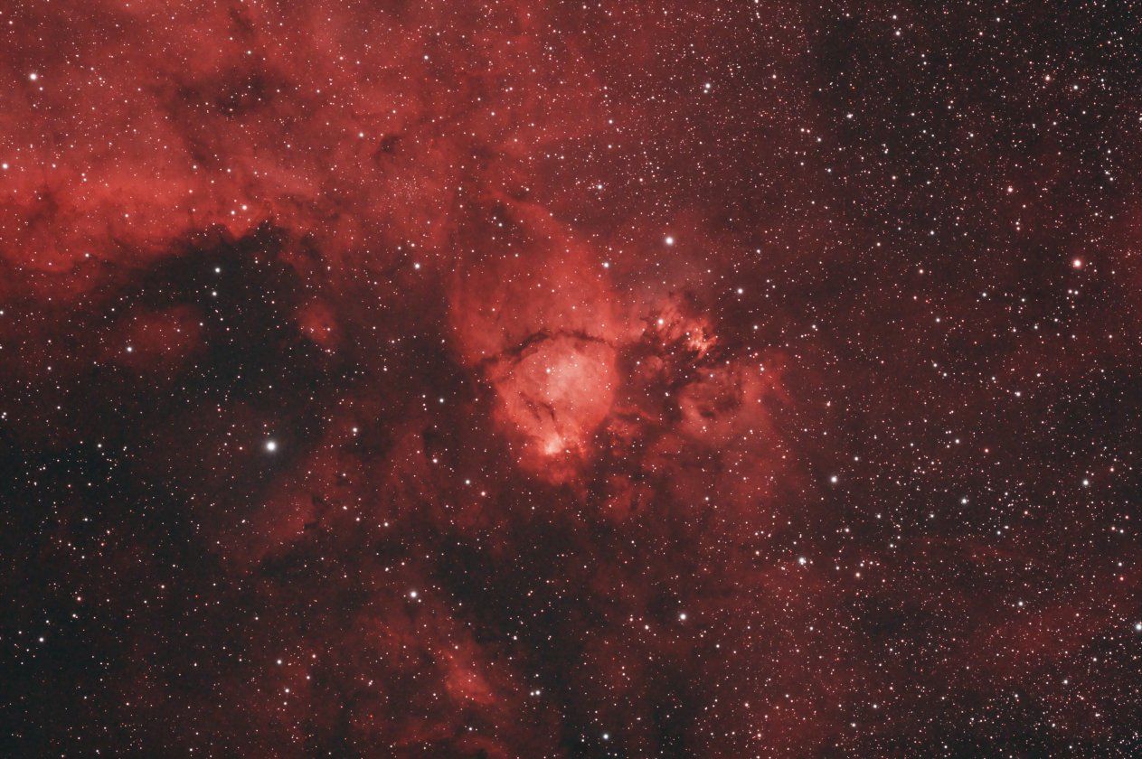 NGC896, the Heart Nebula